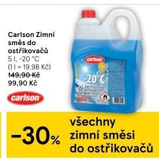 Směs do ostřikovačů zimní Carlson