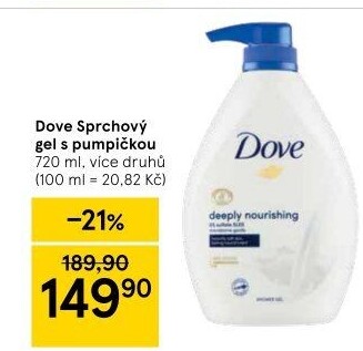 Sprchový gel Dove