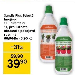 Tekuté univerzální hnojivo Sandis plus