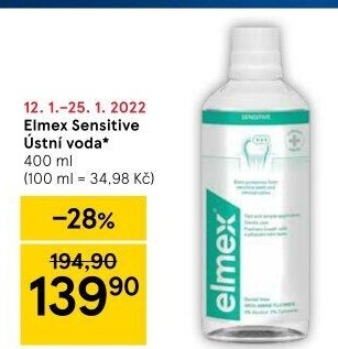 Ústní voda Sensitive Elmex