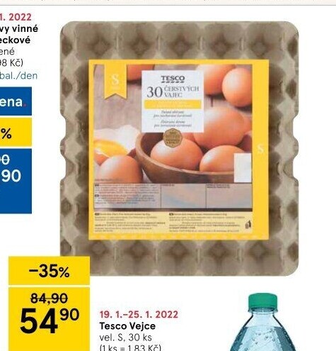Vejce S Tesco