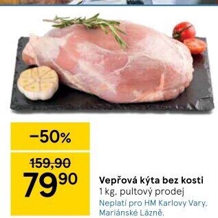 Vepřová kýta bez kosti