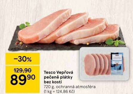 Vepřová pečeně bez kosti Tesco