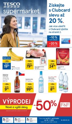 akční leták Tesco 19.1.2022-25.1.2022