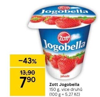 Jogurt Jogobella Zott