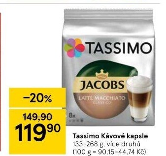 Kapsle Tassimo Jacobs
