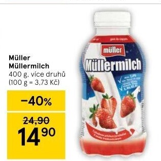 Nápoj mléčný Müllermilch Müller