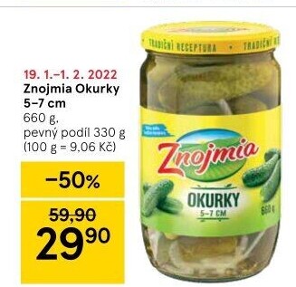 Okurky Znojmia
