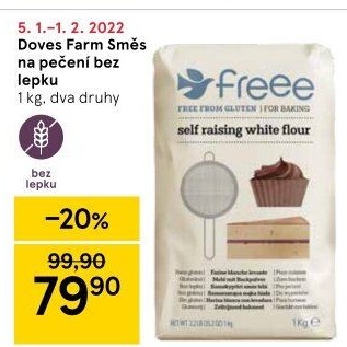 Směs bez lepku Doves Farm