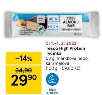 Tyčinka High Protein Tesco