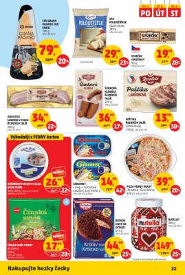 akční leták Penny Market 20.1.2022-26.1.2022