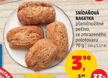 Bageta snídaňová