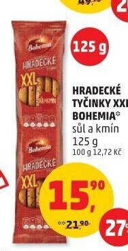 Hradecké tyčinky Bohemia