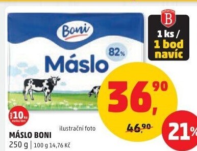 Máslo Boni