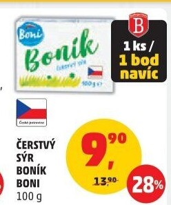 Sýr čerstvý Boník Boni