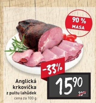 Anglická krkovice