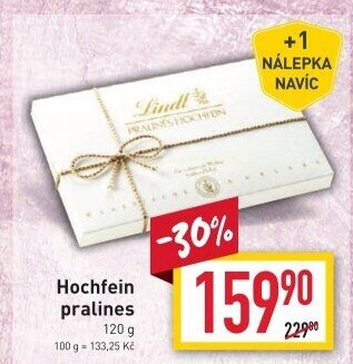 Bonboniéra Pralinky Hochfein Lindt