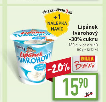 Dezert Lipánek tvarohový Madeta