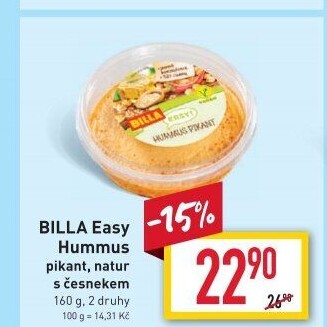 Hummus pikant Easy Billa