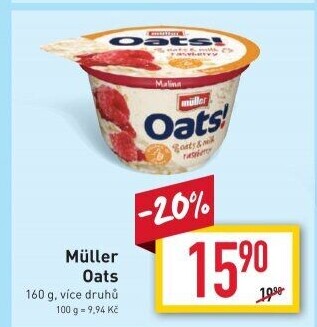 Kaše ovesná Oats Müller