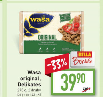 Knäckebrot Wasa