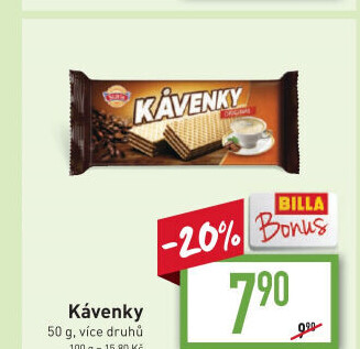 Oplatky Kávenky Sedita