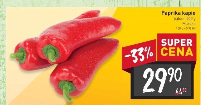 Paprika červená kapie
