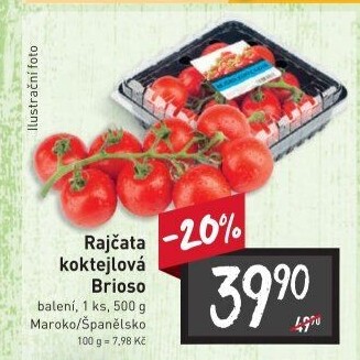 Rajčata koktejlová