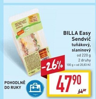 Sendvič Easy Billa