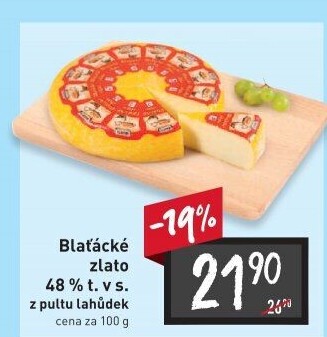 Sýr Blaťácké zlato Madeta