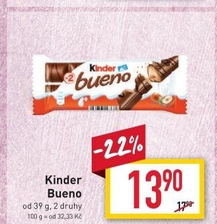 Tyčinka Bueno Kinder