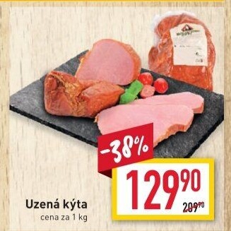 Uzená kýta bez kosti Kostelecké uzeniny