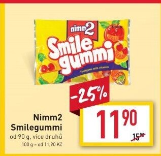 Bonbony Smile Gummi Nimm2 Storck