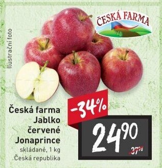 Jablka Jonaprince Česká Farma