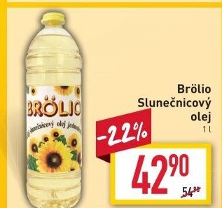 Slunečnicový olej Brölio