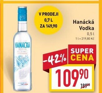 Vodka Hanácká