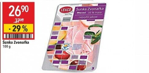Šunka Zvonařka nejvyšší jakosti LE&amp