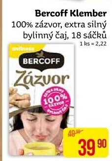 Čaj bylinný Bercoff Klember