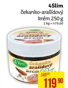 Čekankovo-arašídový krém 4Slim