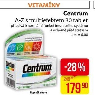 Doplněk stravy od A až po Železo Centrum