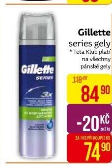 Gel na holení pánský Series Gillette