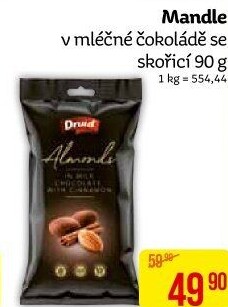 Mandle v čokoládě Druid
