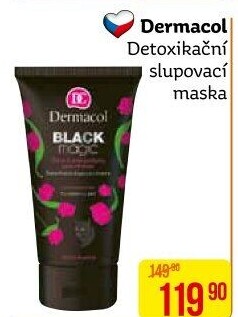 Maska detoxikační slupovací Black Magic Dermacol