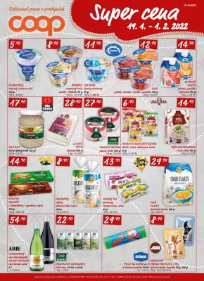 akční leták COOP 19.1.2022-25.1.2022