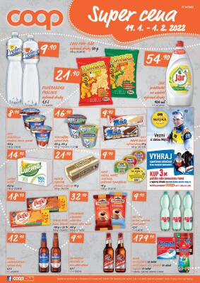 akční leták COOP 19.1.2022-25.1.2022