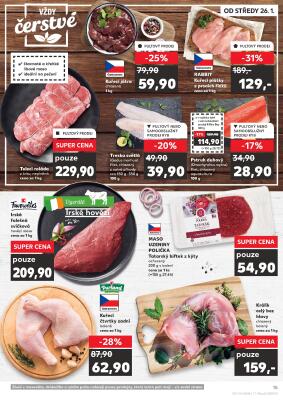 akční leták Kaufland 26.1.2022-1.2.2022