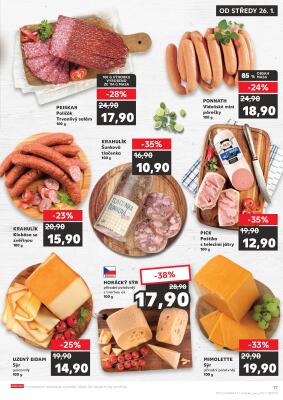 akční leták Kaufland 26.1.2022-1.2.2022