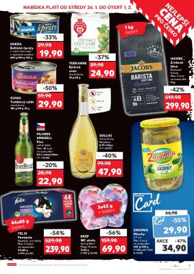 akční leták Kaufland 26.1.2022-1.2.2022