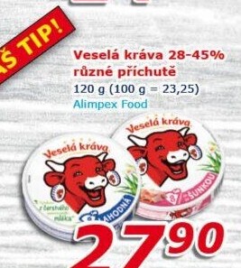 Sýr tavený Veselá kráva