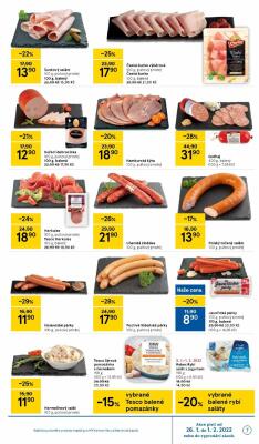akční leták Tesco 26.1.2022-1.2.2022